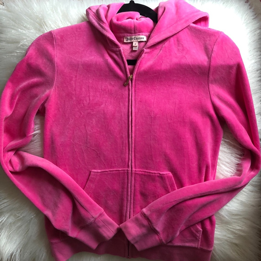 Juicy Couture velour zip hoodie